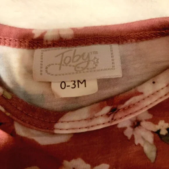Toby Sleeping Gown with Matching Headband - Picture 2 of 5